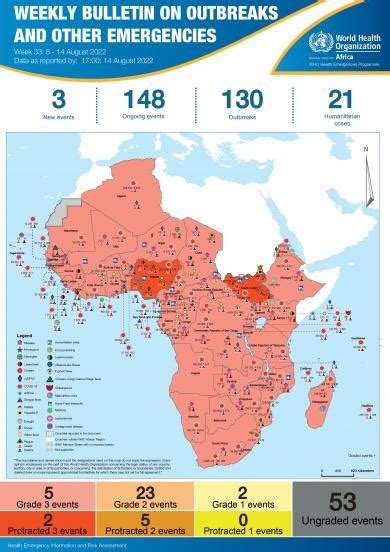 Outbreaks And Emergencies Bulletin Week 33 8 14 August 2022 Who Regional Office For Africa
