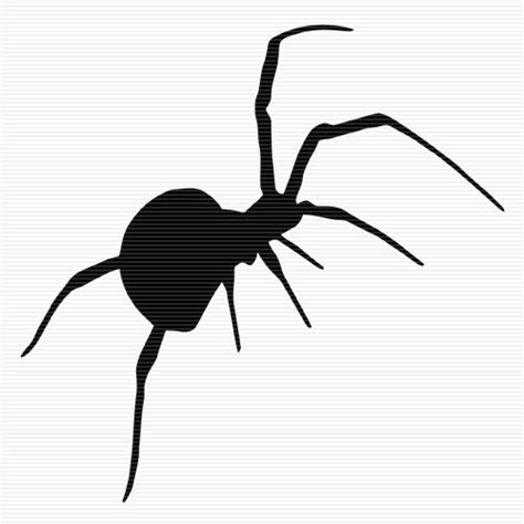 Silhouette Spider Clipart Best