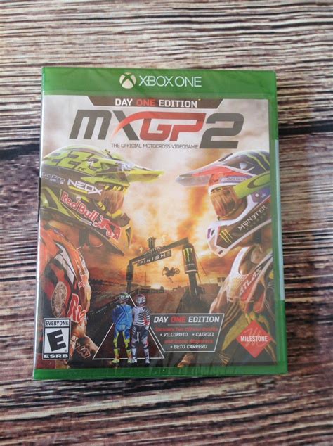 Brand New Sealed Xbox One Mxgp 2 Day One Edition Motocross Video Game