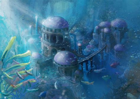 Final Project Poseidon Underwater City By Luciferyee0102deviantart