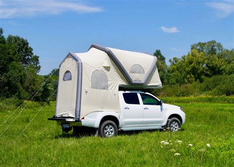 Taco Tent Check Out This Inflatable Camper For Your Midsize Pickup