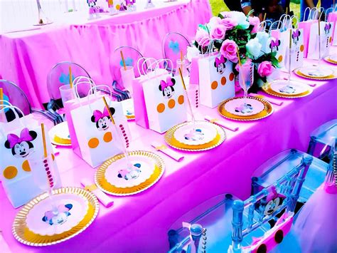 Minnie Mouse Minnie Event Planning Party Themes