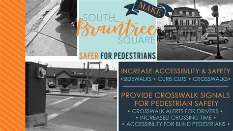 Petition · Make South Braintree Square Safer For Pedestrians ·