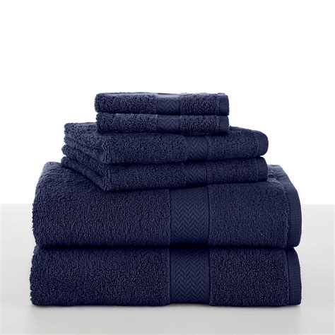 Martex 6 Piece Luxury Towel Set 2 Bath Towels 2 Hand Towels 2