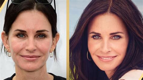 Courteney Cox Says She Looked Really Strange After Facial Injections