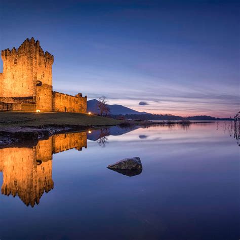Ross Castle At Sunset Wall Art Photography