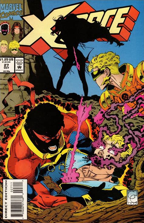 X Force 1991 27 Marvel Comics Sunspot Cannonball Greg Capullo X Men