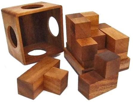 Wooden cube puzzle 12 pieces. Soma Cube (Medium) - Wooden Brain Teaser Puzzle