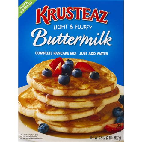 Buttermilk Pancake Box Krusteaz Complete Buttermilk Pancake Mix 32 Oz Box