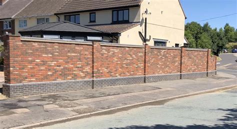 Boundary Wall Bricklaying In Walsall - Kirk Yates Building