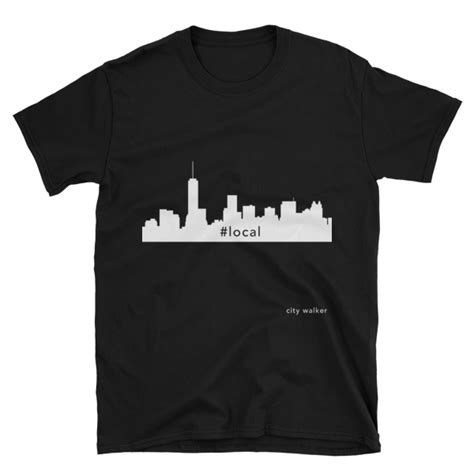 The New York City Skyline Local T Shirt City Walker Shop