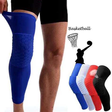 Cool Spandex Black Basketball Leg Sleeves Buy Basketball Leg Sleeves