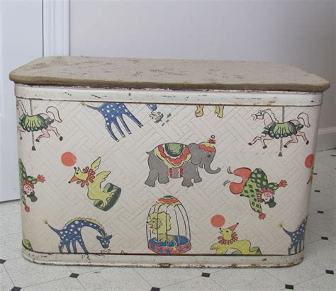 Vintage Circus Toy Box 1950s By Daveysvintage On Etsy