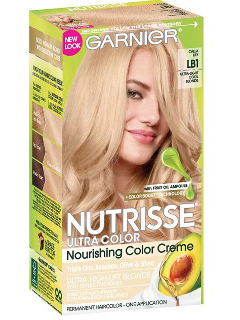 As a blonde, you need to factor in the use of bleach and dye on your hair, so it's important to treat it properly and give it a little bit of love and care. Nutrisse Ultra-Color - Ultra Light Cool Blonde Hair Color ...