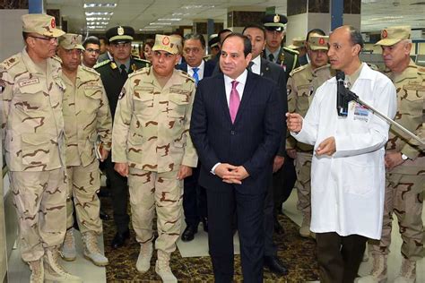 تفاصيل افتتاح السيسي للمرحلة الرئيسية لتطوير المجمع الطبي للقوات المسلحة المصري اليوم