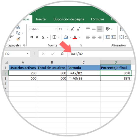 C Mo Sacar Porcentaje En Excel Solvetic