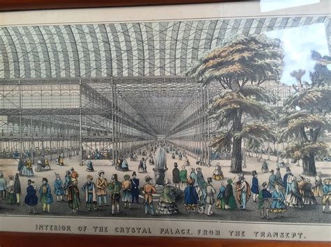 Crystal Palace Print The Great Exhibition 1851 Moorabool Antiques
