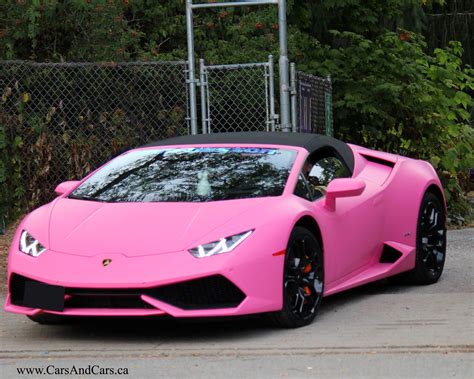 Lamborghini Huracan Pink Car Pink Lamborghini Pink Ferrari