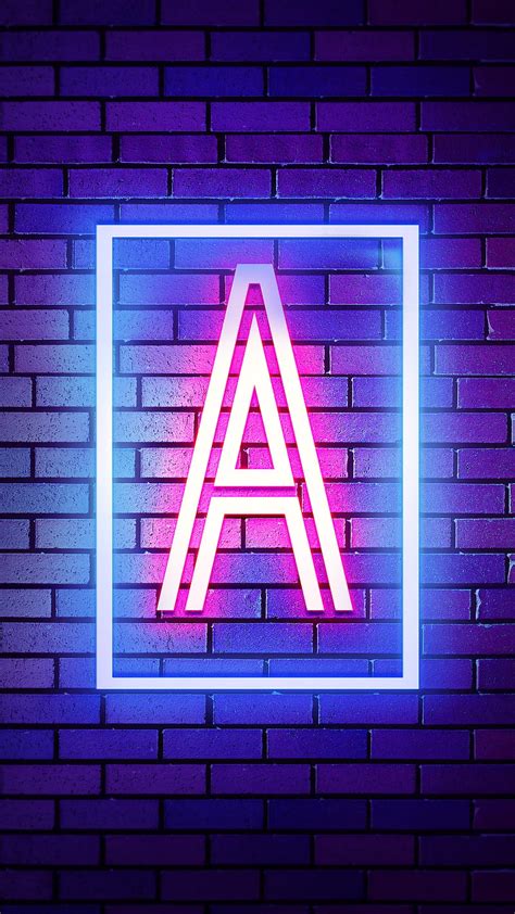 Smilco Light Up Marquee Letter Neon Signpink 26 Alphabet Wall Decor