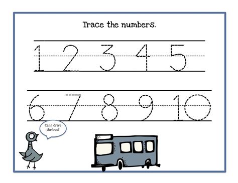 Each number has alongside a group of ladybirds to help associate the visual number with the written symbol. Traceable Numbers 1-10 Worksheets to Print | Activity Shelter