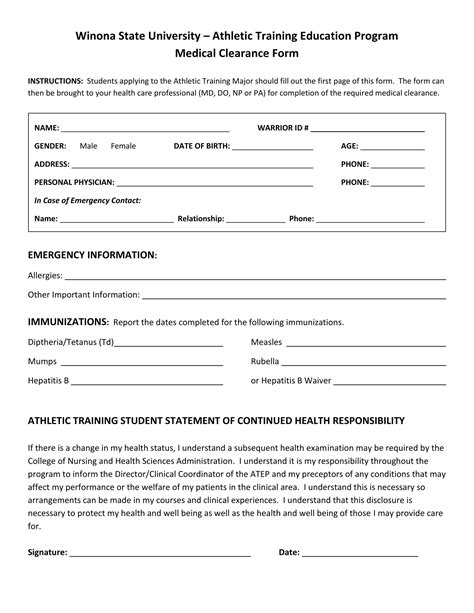 Contact the aerospace medical certification division; FREE 30+ Sample Medical Clearance Forms in PDF | MS Word