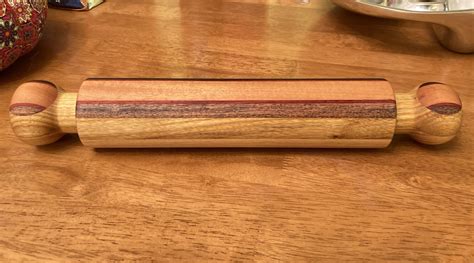 First Ever Wood Turning Attempt Rolling Pin Rwoodworking