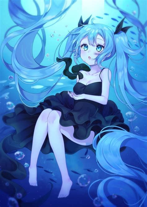 Miku Underwater Vocaloid Rtwintails