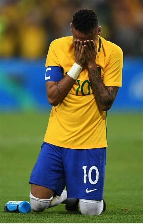 Neymar Crying After Win