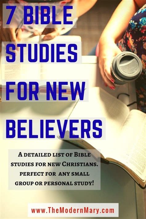 Best Books Of The Bible To Study For New Believers Study Poster