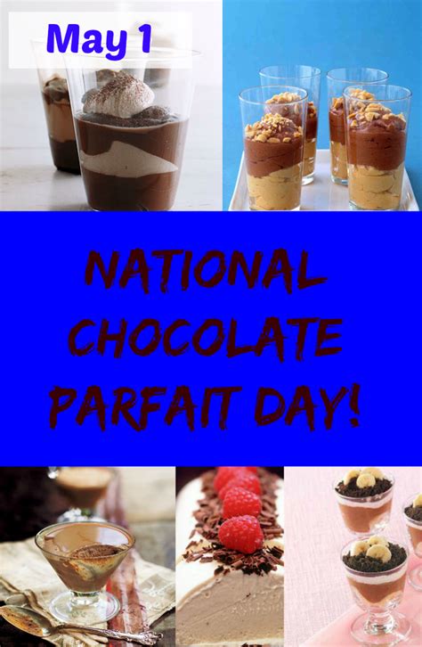 May 1 Is National Chocolate Parfait Day