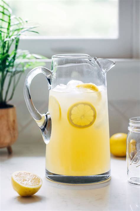 Honey Sweetened Lemonade Making Thyme For Health
