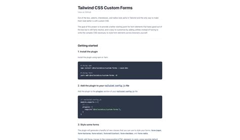 Getting Started With Tailwind Css Custom Forms Plugin Laravel News Vrogue Hot Sex Picture