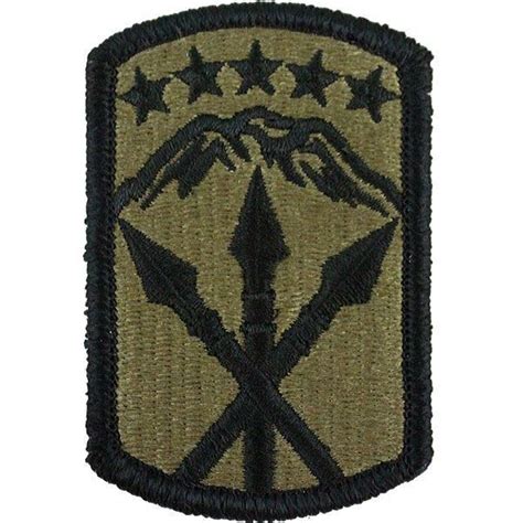 593rd Sustainment Command Multicam Ocp Patch In 2022 Patches Army