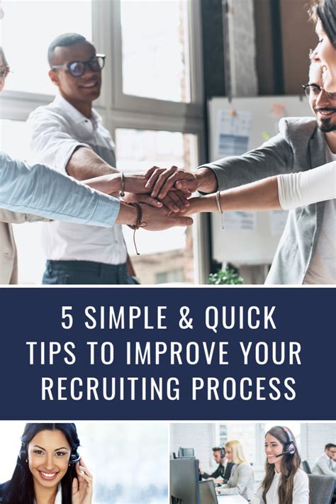 5 Easy Tips To Improve Your Recruiting Process For Smarter Hiring