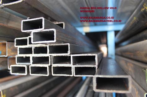 Besi Hollow 2×4 12mm Per Batang Solo Baja Marga Wonogiri