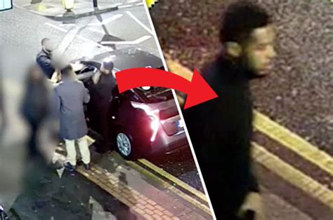Cctv Shows Man Punching Woman Who Lost Sight In Bar Fight Over Taxi
