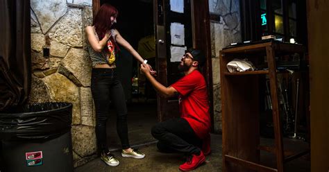 Local Scene Dude Asks Girlfriend To Be His Forever Plus One