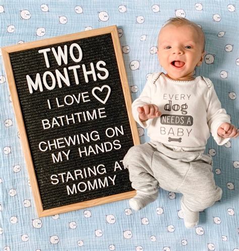 Baby Letter Board Ideas Newborn Months DIY Darlin Baby Milestones Pictures Baby Babe