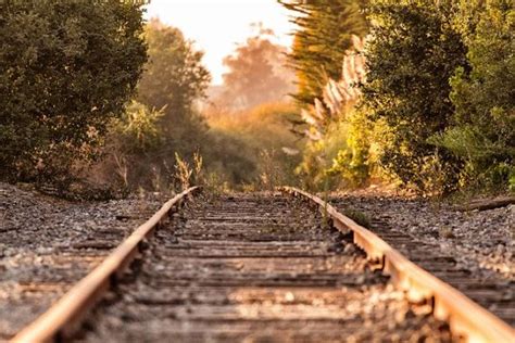 Landscape Photography Railroad Railroad Tracks By Arlenecarley