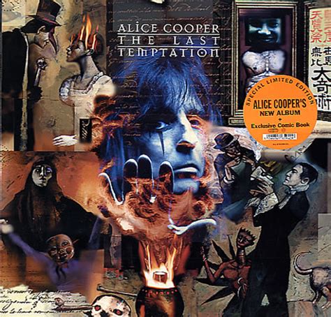 Alice Cooper The Last Temptation Comic Book Netherlands Vinyl Lp