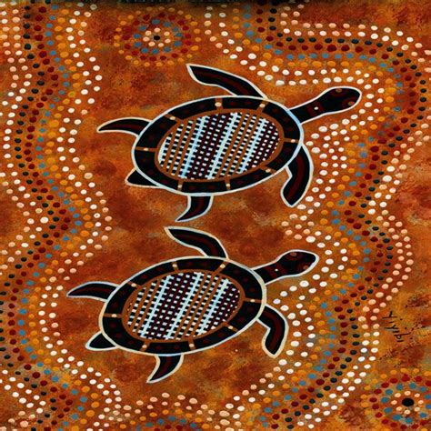 Aboriginal Turtle Paintings