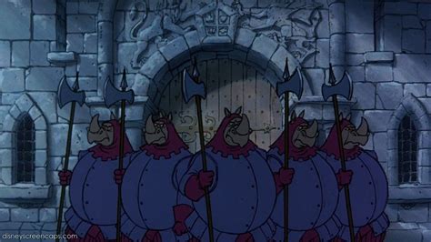 The Rhino Guards Are Supporting Antagonists In The Film Robin Hood Henchmen That Are Ruled By