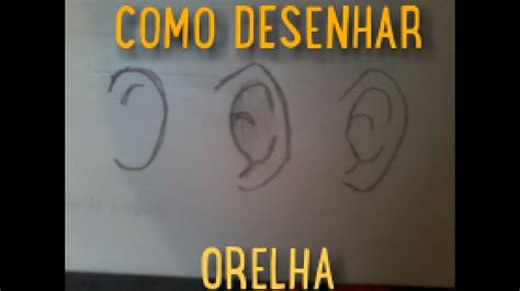 COMO DESENHAR ORELHA E DICAS MANGÁ TUTORIAL DE UM ESBOÇO YouTube