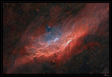 Astro Anarchy NGC 1499 The California Nebula Reprocessed