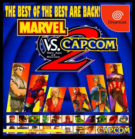Viewing Full Size Marvel Vs Capcom 2 New Age Of Heroes Box Cover