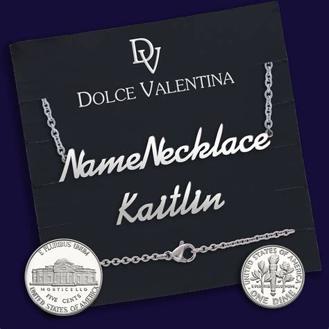 Kaitlin Personalized Custom Made Name Necklace T Idea Birthday Xmas