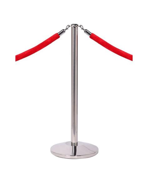 Flat Topped Rope Barrier Stanchions