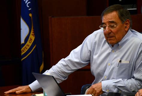Dcia Panetta In Command Center By The Central Intelligence Agency