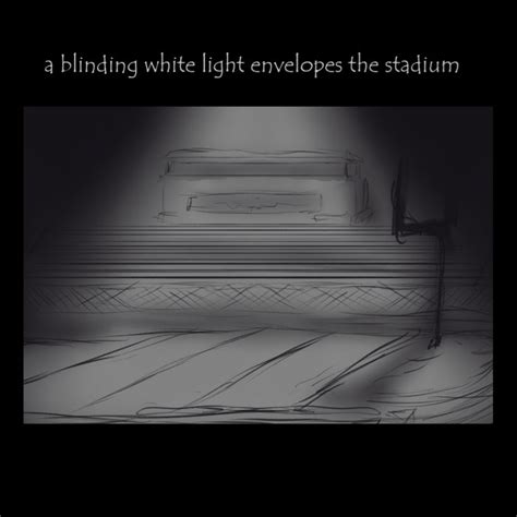 A Blinding White Light Envelopes The Stadium Adn