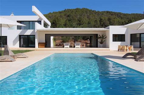 Ibiza is a spanish island in the mediterranean sea off the eastern coast of spain. Modern villa in San Juan, Ibiza | Ibiza, House styles ...